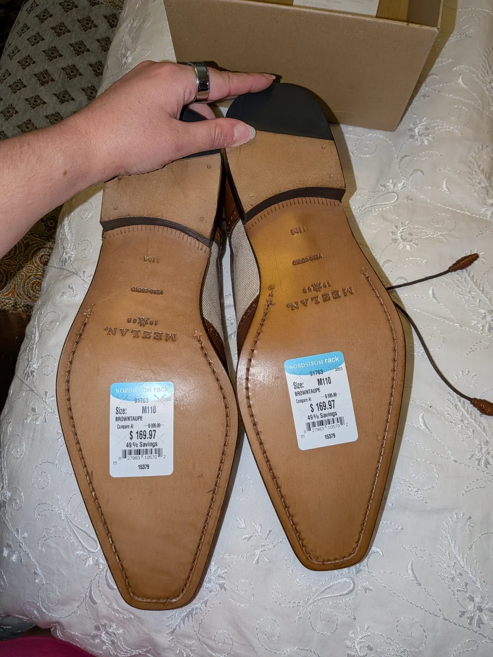 Mezlan Two Toned Men's Shoes